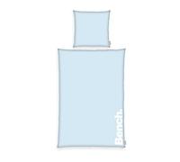 Herding Juego de Ropa de Cama, Azul Claro/Blanco, 80 x 80 cm, 155 x 220 cm