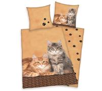 Herding Juego De Ropa De Cama Reversible Gato 135 X 200Cm