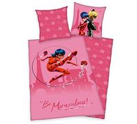 Klaus Herding GmbH Miraculous Juego de, Algodón, Rosa, Deutsche Größe