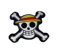 Herding One Piece - Cojín con diseño de Calavera, 100% poliéster.
