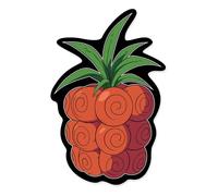 Herding One Piece - Cojín Decorativo (35 cm), diseño de Frutas, Multicolor, Normal