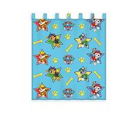 Herding Paw Patrol - Cortinas Bufanda, poliéster, Azul, 160 x 140 cm