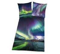 Herding Ropa de Cama Auroras Impresión Digital 135 x 200cm 100% Algodón