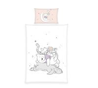 Herding Winnie Pooh Ropa de Cama, Funda de Almohada de 40 x 60 cm, Funda nórdica de 100 x 135 cm, con práctica Tira de Botones en la Parte Inferior, 100% algodón