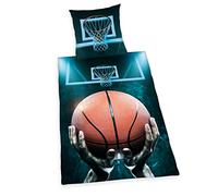Herding Young Collection Baloncesto Juego de Cama, algodón, Multicolor, 135 x 200 cm