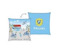 Herding Young Collection Cojín con diseño de policía, poliéster, 40 x 40 cm