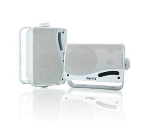 Herdio 3.5 Pulgadas Bluetooth Altavoces Al Aire Libre Altavoces Marinos 3 Senderos 200W Impermeables a Prueba de Agua para Terraza de Bota de Campista De Jardín de Patio Interior Al Aire Libre