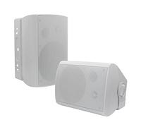 Herdio Altavoces para el Exterior 6,5 Pulgadas 400 vatios Altavoz Impermeables Exterior jardín, terraza, Comedor Usuario Altavoz Exterior Blanco