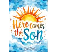 Here Comes the Son: Baby Boy Shower Hardcover Guest Book: Sunshine-Themed Keepsake Baby Shower Sign-In Book with 100 Guest Spaces, Gift Log, Photo ... Book for Boys, Girls & Gender Neutral Showers