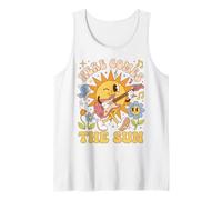 Here Comes The Sun Music Lover Positive Vibes Camiseta sin Mangas