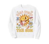 Here Comes The Sun Music Lover Positive Vibes Sudadera