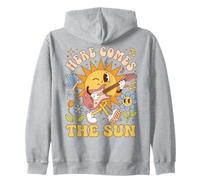 Here Comes The Sun Music Lover Positive Vibes Sudadera con Capucha