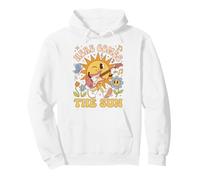 Here Comes The Sun Music Lover Positive Vibes Sudadera con Capucha