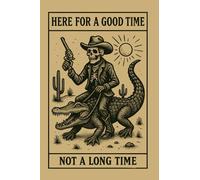 Here for a Good Time, Not a Long Time | Gothic Western Bullet Journal