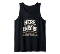 Here For The Encore Festival Rock Metal Live Music Camiseta sin Mangas
