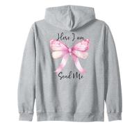 Here I Am Send Me Women Here I Am Lord Send Me Isaiah 6:8 Sudadera con Capucha