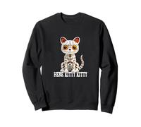 Here Kitty Kitty Kitten - Disfraz de gato para decoración de Halloween Sudadera