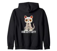 Here Kitty Kitty Kitten - Disfraz de gato para decoración de Halloween Sudadera con Capucha