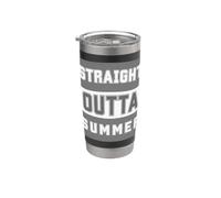 Here We Go Again Bienvenidos Maestros de vuelta a la escuela Estudiantes Vaso térmico de acero inoxidable de doble pared