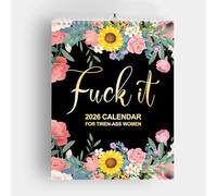 Here We Go Again - Calendario 2026, calendario de pared de planificación novedosa, blocs de notas 2026 para oficina en casa, calendario divertido, blocs de mes colgantes de humor, almohadillas