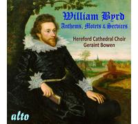 Hereford Cathedral C William Byrd: Anthems, Motets, Serv (CD) (Importación USA)