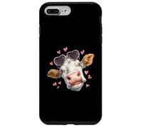 Hereford Cattle Farmer - Gafas de Sol para el día de San Valentín Carcasa para iPhone 7 Plus/8 Plus