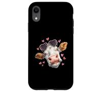 Hereford Cattle Farmer - Gafas de Sol para el día de San Valentín Carcasa para iPhone XR
