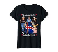 Herencia de Sangre islandesa Criada en Estados Unidos Sexy Camiseta