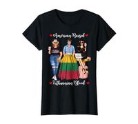 Herencia de Sangre lituana Criada en Estados Unidos Sexy Camiseta