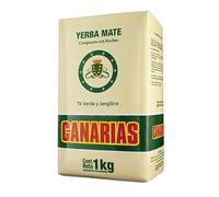 HERENCIA GAUCHA | Yerba Mate Canarias Té Verde y Jengibre, Paquete x 1 Kg