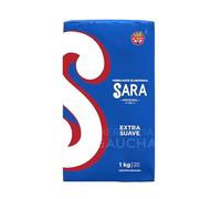 HERENCIA GAUCHA | Yerba Mate Sara Extra Suave, paquete por 1Kg, Azul, uruguaya.