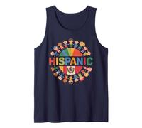 Herencia Hispana Niños Diversidad Unidad Camiseta sin Mangas