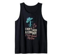 Herencia Rural de la Hija del Ranchero Legado Familiar Occidental Camiseta sin Mangas