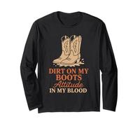 Herencia Rural de la Hija del Ranchero Legado Familiar Occidental Manga Larga