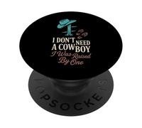 Herencia Rural de la Hija del Ranchero Legado Familiar Occidental PopSockets PopGrip Adhesivo
