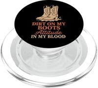 Herencia Rural de la Hija del Ranchero Legado Familiar Occidental PopSockets PopGrip para MagSafe