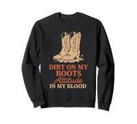 Herencia Rural de la Hija del Ranchero Legado Familiar Occidental Sudadera