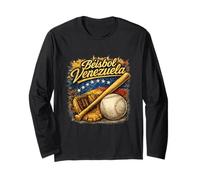 Herencia venezolana Béisbol Orgullo Viva Venezuela Béisbol Manga Larga