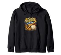Herencia venezolana Béisbol Orgullo Viva Venezuela Béisbol Sudadera con Capucha