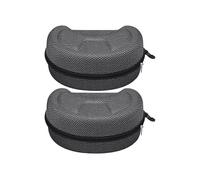 Here's a refined and professional product description based on your input: **2pcs Large Zipper Hard Case for Motorcycle & Ski Goggles -