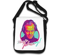 Here's Johnny Vaporwave - Bolso de hombro con diseño de hacha, color blanco