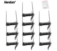 Heretom - 10 Unidades 0G176J 2,5 Pulgada Bandeja de Disco Duro Caddie SAS/SATA Tray Caddy para DELL PowerEdge T440 T640 R430 T430 R630 T630 R730xd R830 R930 T620 R720 R820 2,5" Tornillos