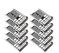 Heretom - 10 Unidades 3,5" F238F Bandeja de Disco Duro Caddie SAS/SATA Tray Caddy para DELL Poweredge Server T320 T410 T430 R515 R520 R610 R710 T610 T710 R720xd R730 MD3200 MD3600i
