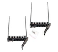 Heretom - 2 Unidades Bandeja de Disco Duro 2,5" Tray Caddy para DELL PowerEdge - R320 R420 T420 T620 R620 R720 R720XD R820 R920 y más - Adaptador de Enchufe Caliente Sled - Fácil configuración
