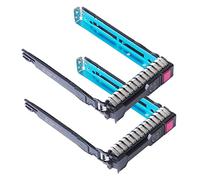 Heretom 2pz Vassoio Hard Disk 651687-001 651699-001 2,5" HP Gen8 Gen9 Gen10 | Vassoio Disco Caddy Hot Swap 2.5" SFF Compatibile HPE ProLiant Gen8 Gen9 Gen10 Standard DL380 DL360 SAS SATA NVMe