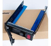 Heretom - 3,5" LFF SATA/SAS Tray Caddy Bandeja de Disco Duro Hot-Swap para HP Proliant DL385 Gen10 G10