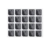 Heretom 40 adhesivos de capacidad para Dell DXD9H y X7K8W 14.ª generación (1,8 TB SAS 12 GB 10K, SAS)