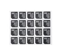 Heretom 40 adhesivos de capacidad para Dell DXD9H y X7K8W, 14ª generación (600 GB SAS 12 GB 15K, SAS)