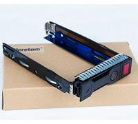Heretom Bandeja de Disco Duro 3,5" 651314-001 651320-001, Hard Drive Tray | 3.5" Caddy disco duro Hot Swap Compatible con Servidores HPE ProLiant DL380 G8 G9 G10 DL360 ML350 LFF SATA SAS