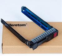 Heretom Soporte 2,5 Pulgada Bandeja de Disco Duro Caddie 651687-001 651699-001 para HP Proliant G8 Gen8 G9 Gen9 DL380p DL360p ML310e ML350p DL160 DL385p ML350 DL380e 2,5" Tray Caddy